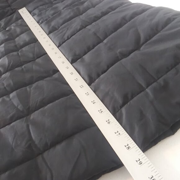 Coldwater Creek women's size MP black hooded puffer vest - Picture 9 of 13